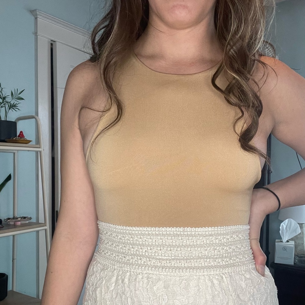 Tan Bodysuit